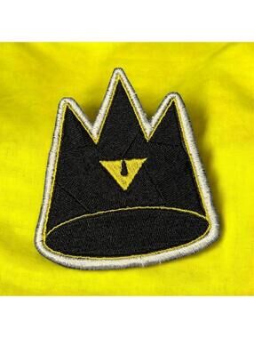 COTL Heket Yellow Crown Embroidery Patch